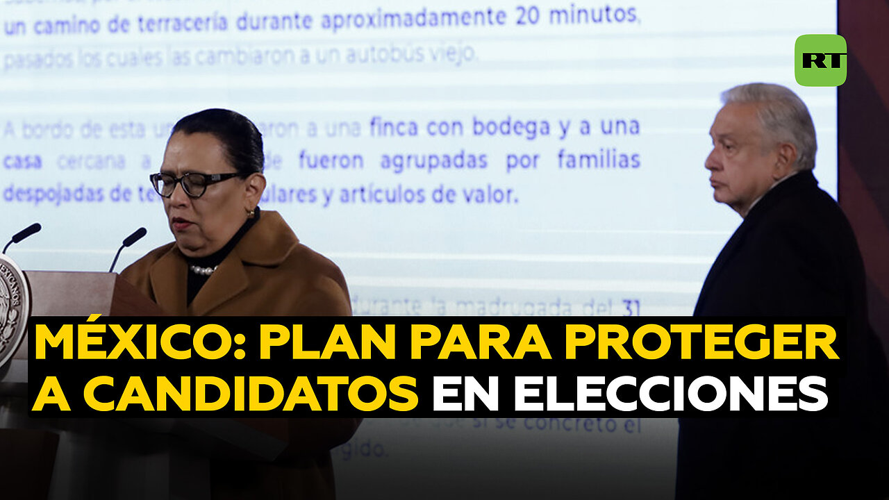 Presentan plan para proteger a candidatos en el proceso electoral mexicano