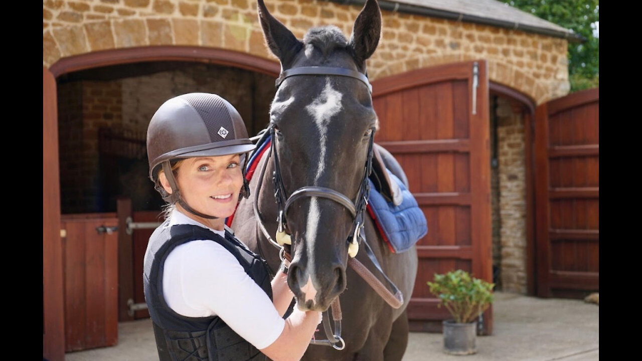 Geri Horner got confidence from horse