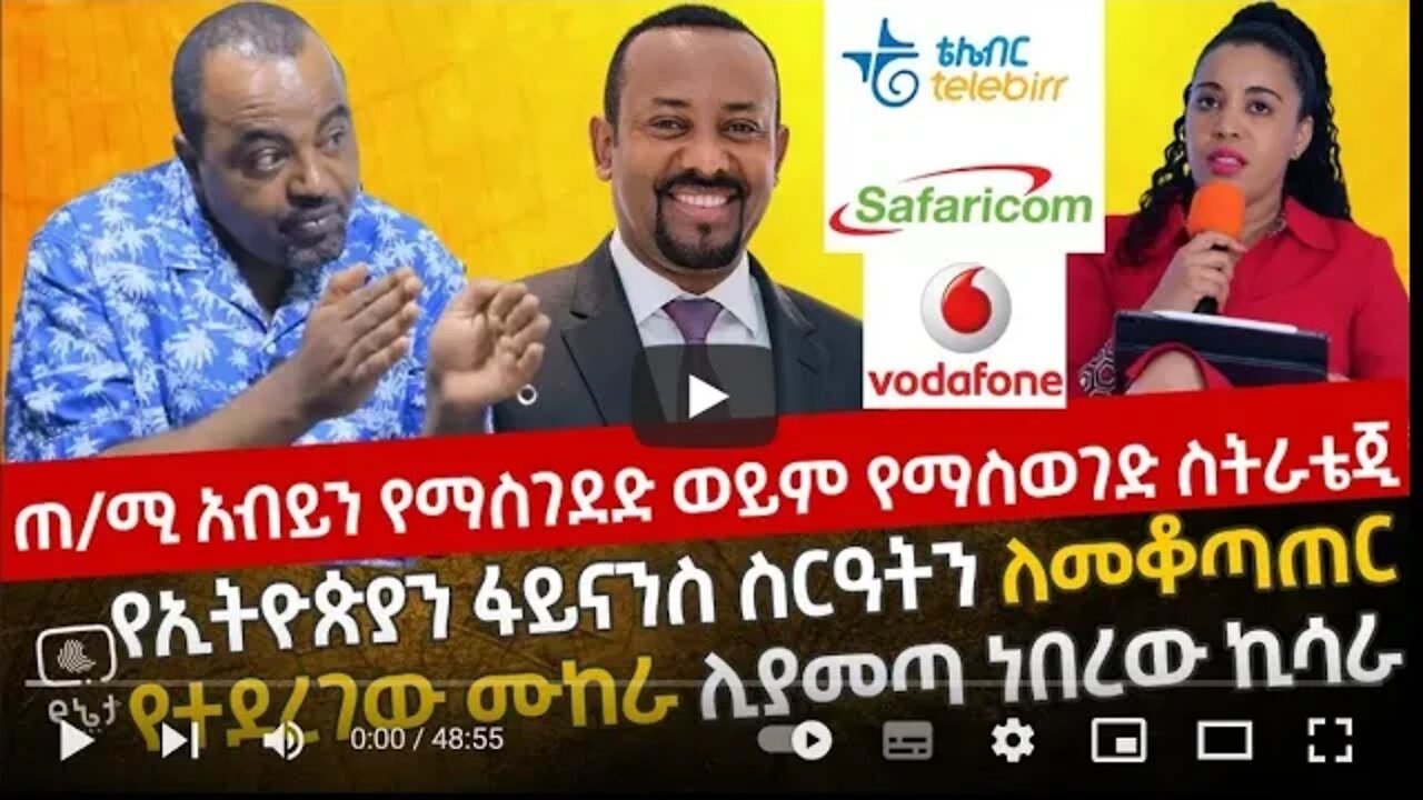 ጠ ሚ አብይን የማስገደድ ወይም የማስወገድ ስትራቴጂ የኢትዮጵያን ፋይናንስ ስርዓትን ለመቆጣጠር የተደረገው ሙከራ ሊያመጣ ነበረው ኪሳራ