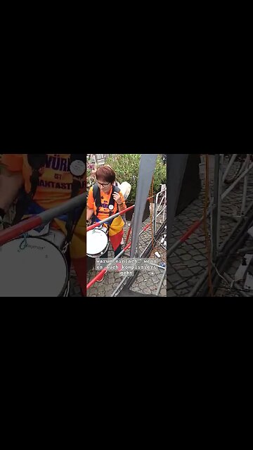 Alle Trommler bitte auf die Bühne #B0310 Demo Berlin 03.10.23