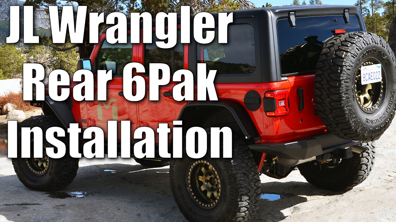 How To Install: JL Wrangler Rear 6Pak Shocks