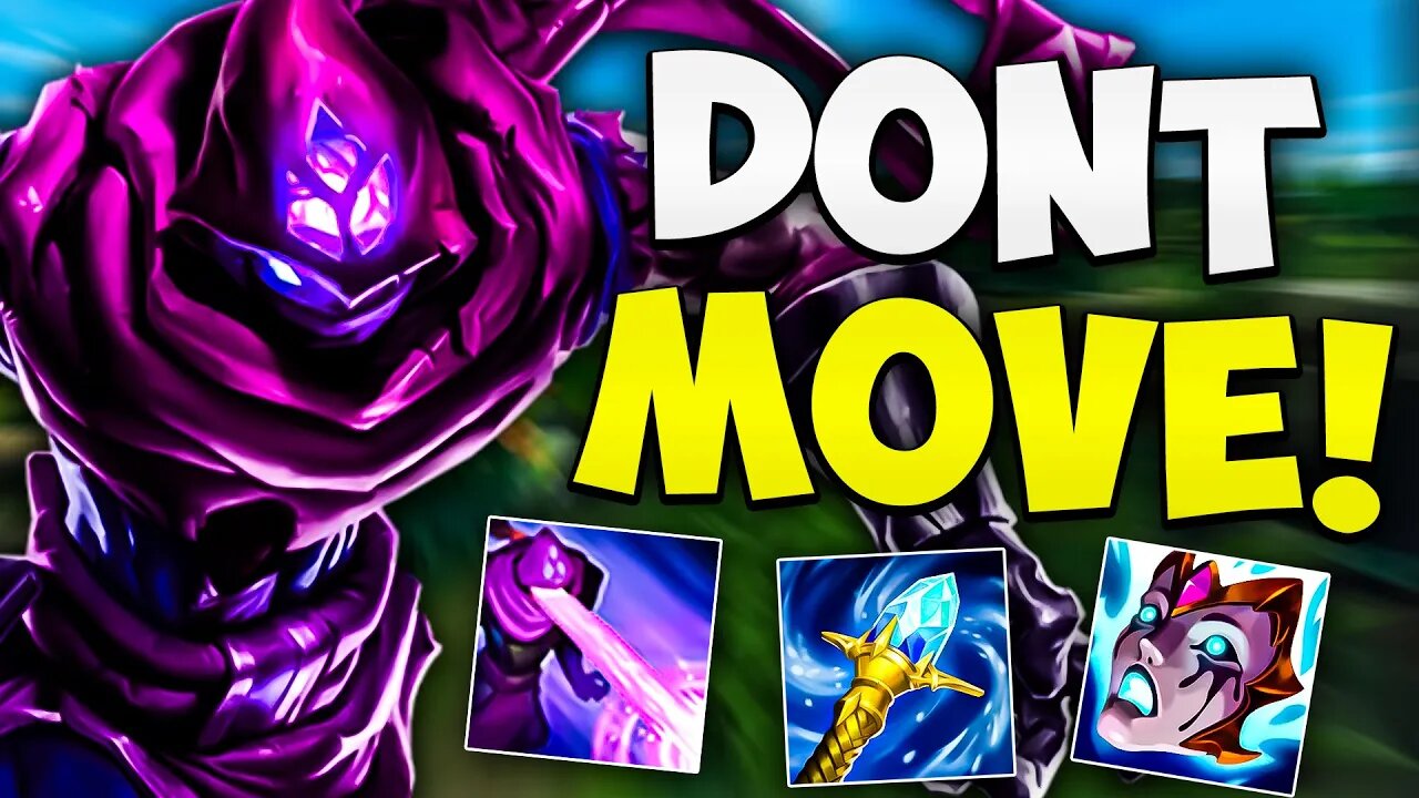 Pushing Mid ALL GAME cause im Malzahar!! League Of Legends Gameplay