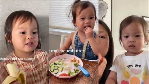 Cute Baby Girl Video/Bella Foodie tikTok