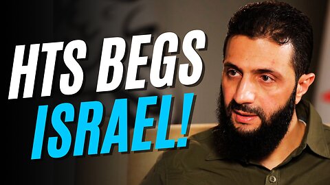 Jolani BEGS Israel!