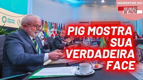 Momento PIG: Estadão fala que Lula tem "carinho com ditadores" | Momentos Reunião de Pauta