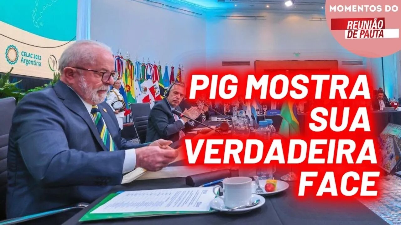 Momento PIG: Estadão fala que Lula tem "carinho com ditadores" | Momentos Reunião de Pauta