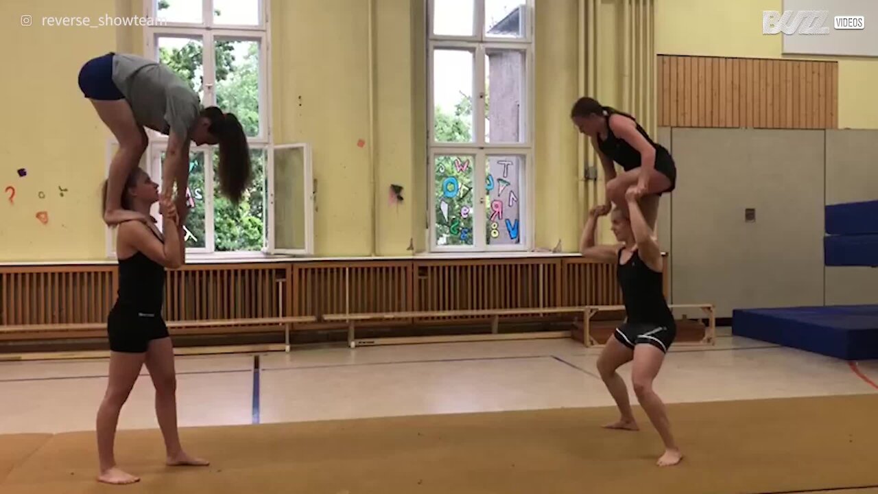 Episk akrobatisk gymnastikuheld