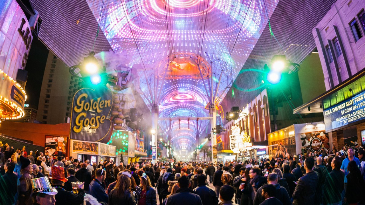 Fremont Street Experience restricting access to hotel guests on New Year's Eve