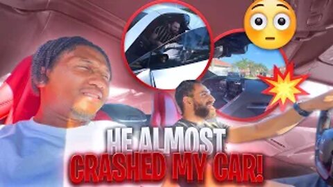 He Almost Crashed My Car *shocking*