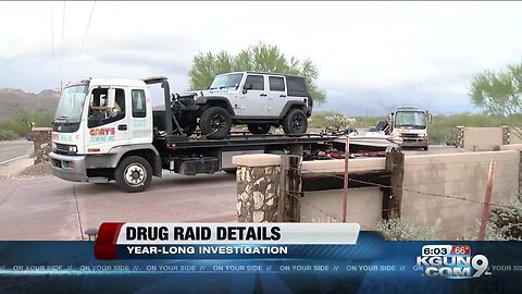 Court docs allege drug trafficking conspiracy after multimillion-dollar home raided