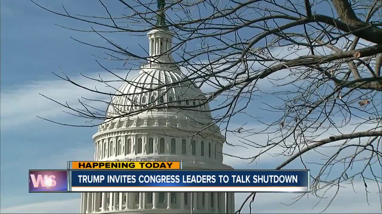 Trump invites leaders to talk shutdown