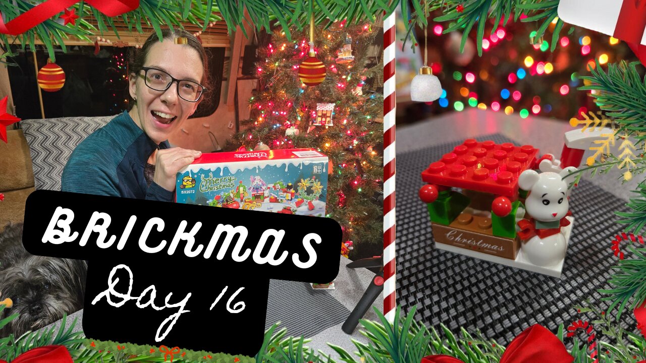 Daily Brick Build: Christmas Advent Calendar Day 16 #Brickmas