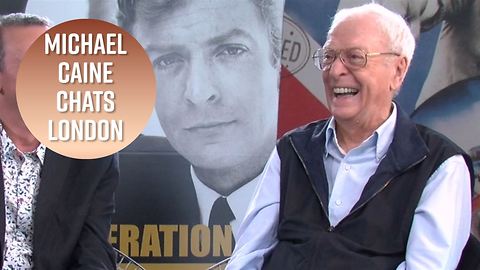 Michael Caine loves London so much it's adorable