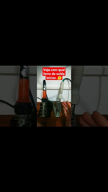 Veja qual ferro de solda usar, 40w, 50w, 60w. Veja a dica para iniciantes. 🖥️😃