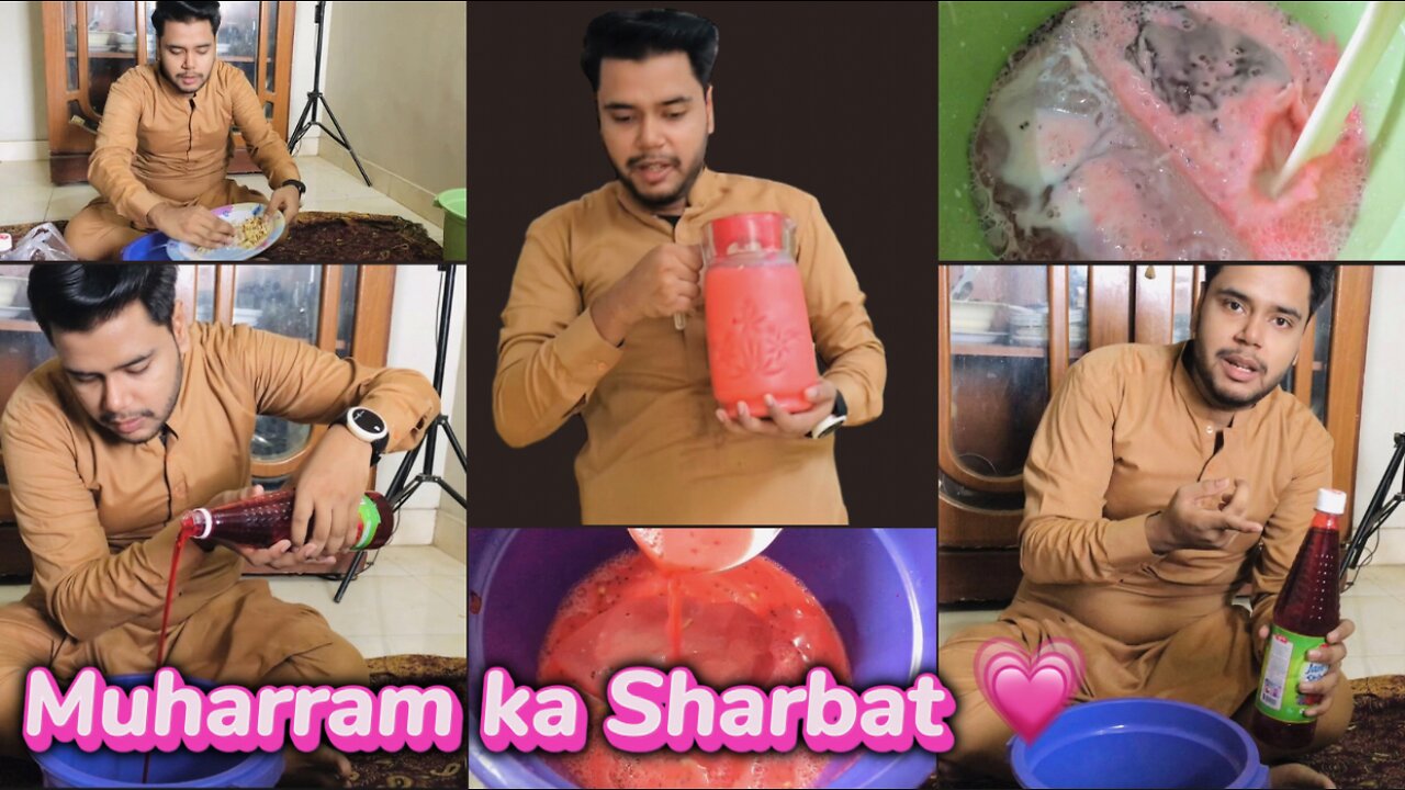 Humne Banaya Sharbat Aaj💖| 8 Muharram🖤