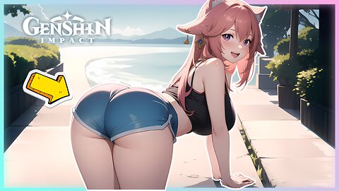 Yae Miko's Yummy Dolphin Shorts