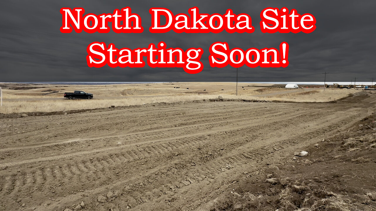 North Dakota Bitcoin Farm, Construction Has Begun, 8MW Soon!