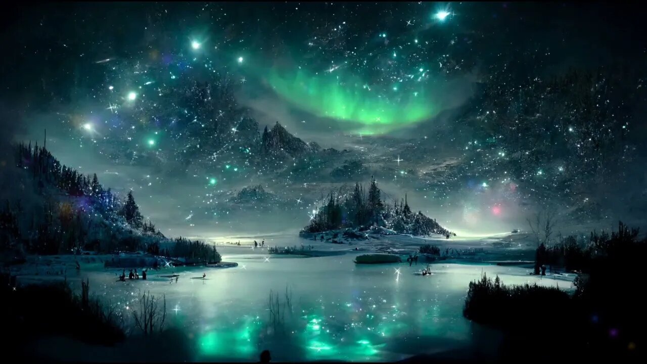 Magical Night Sky | Relax Body and Mind | Digital Dream Place