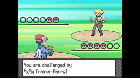 Pokemon Platinum - Rival 2nd Battle: Barry