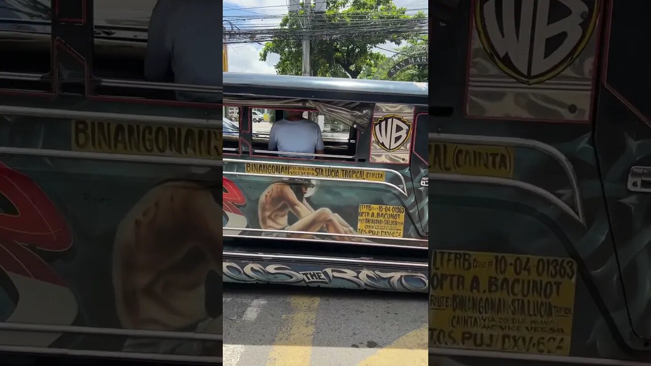 Filipino Traffic with Jeepneys #shorts #short #shortvideo #shortsvideo #shortsfeed