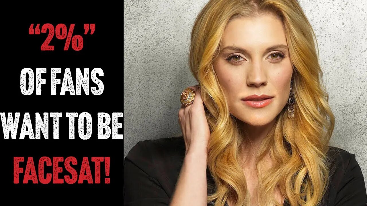 Katie Sackhoff "2%" of Fans Want Her to Facesit Them