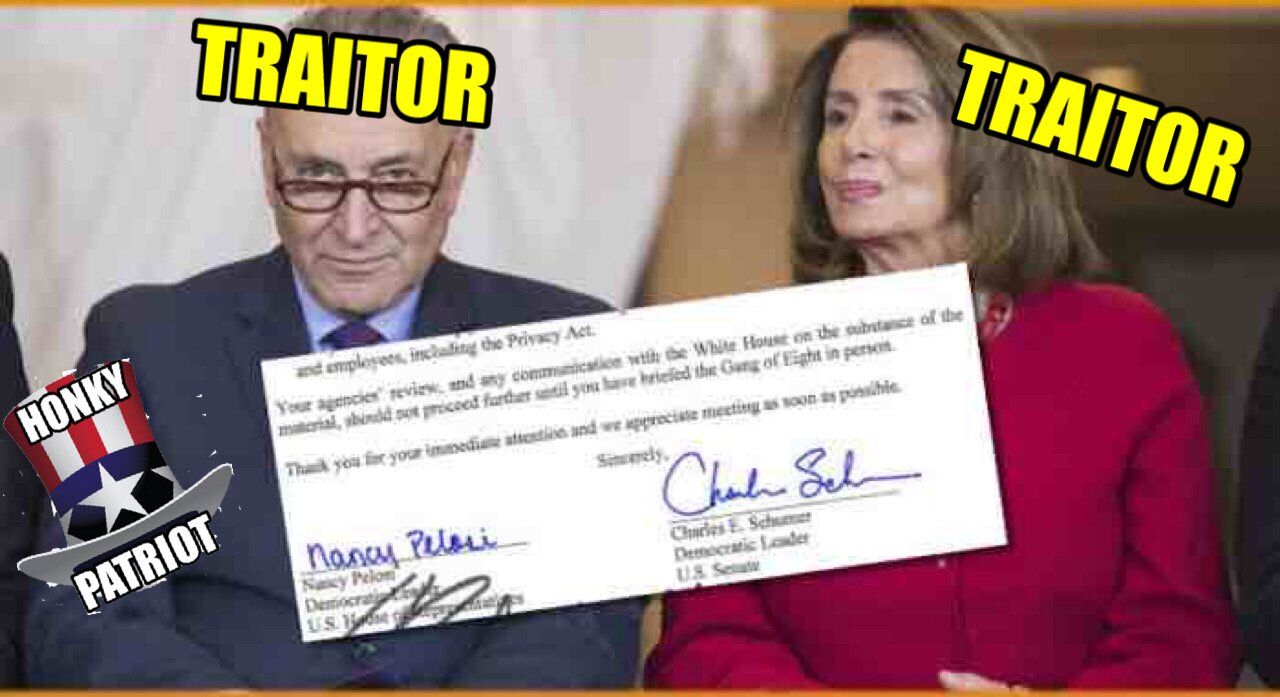 Nancy Pelosi, Schumer, Schiff & Warner Document TREASON
