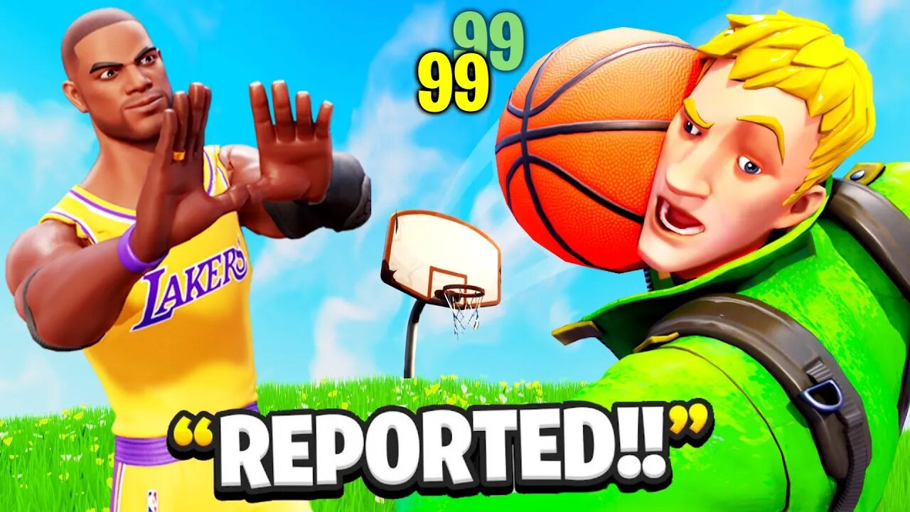 I Trolled Him With NBA Skins EARLY! - Fortnite