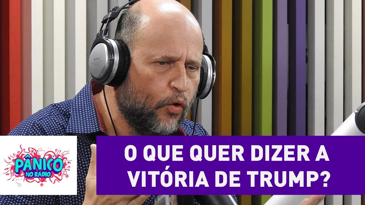 O que quer dizer a vitória de Trump? Clóvis de Barros explica | Pânico