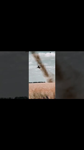 Helicopter battle action in Ukraine 🇺🇦