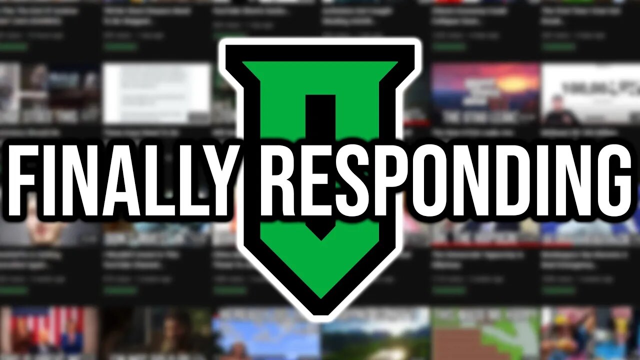 Responding To The Criticism...