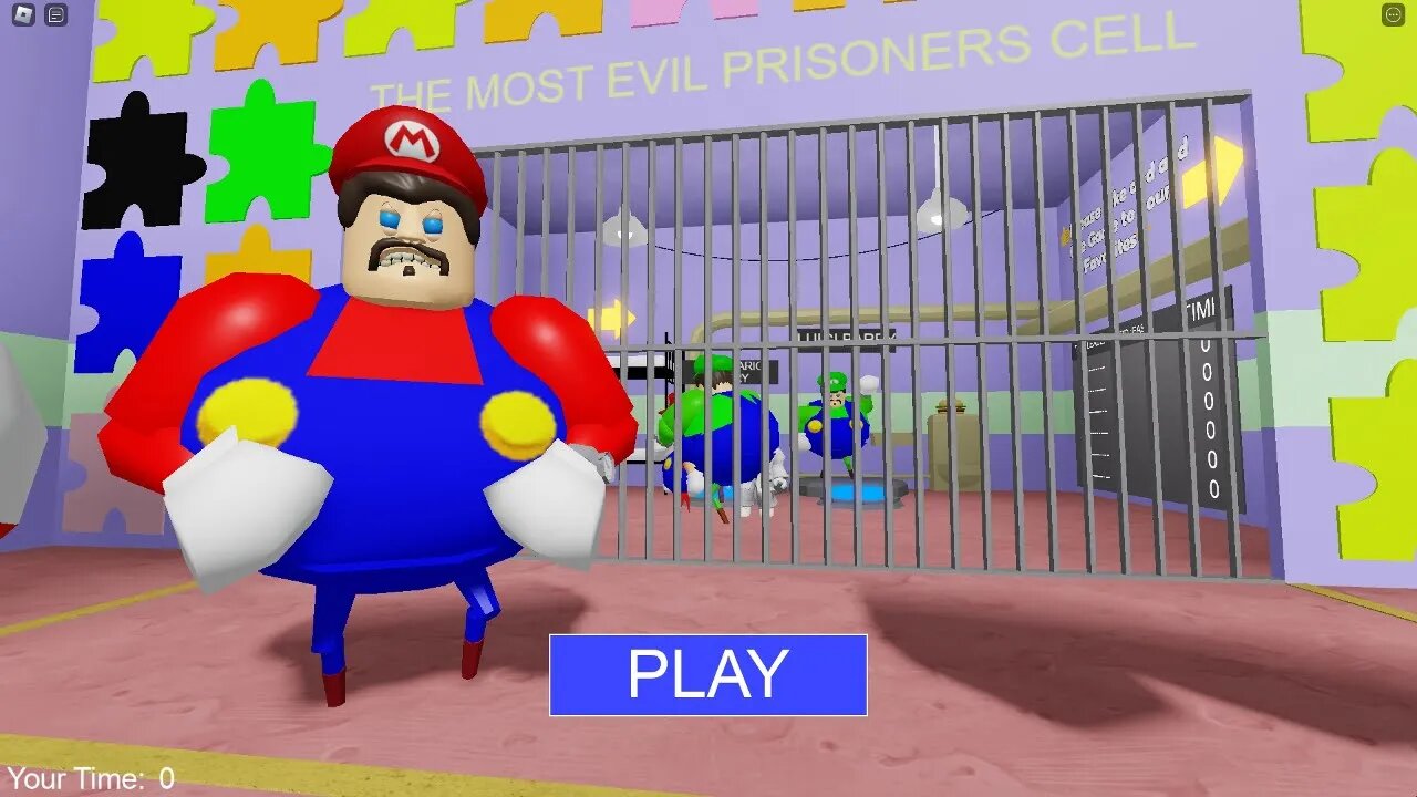 NEW MARIO BARRY'S PRISON RUN! (Walkthrough)