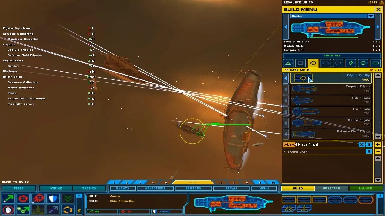 Homeworld 2; mission 6, Karos Graveyard; welcome to Scrapheap Challenge in SPACE!!!