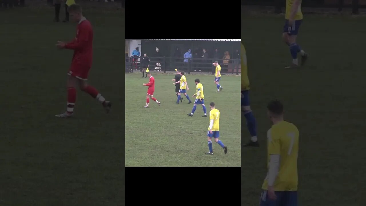 Strange Decision? | Referee Shows Player Yellow Card, But Why? | Grassroots Football #shorts