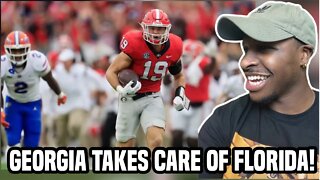 Florida vs #1 Georgia | 2022 College Football Highlights Reaction