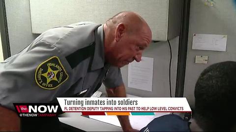 Detention Deputy helping low level offenders