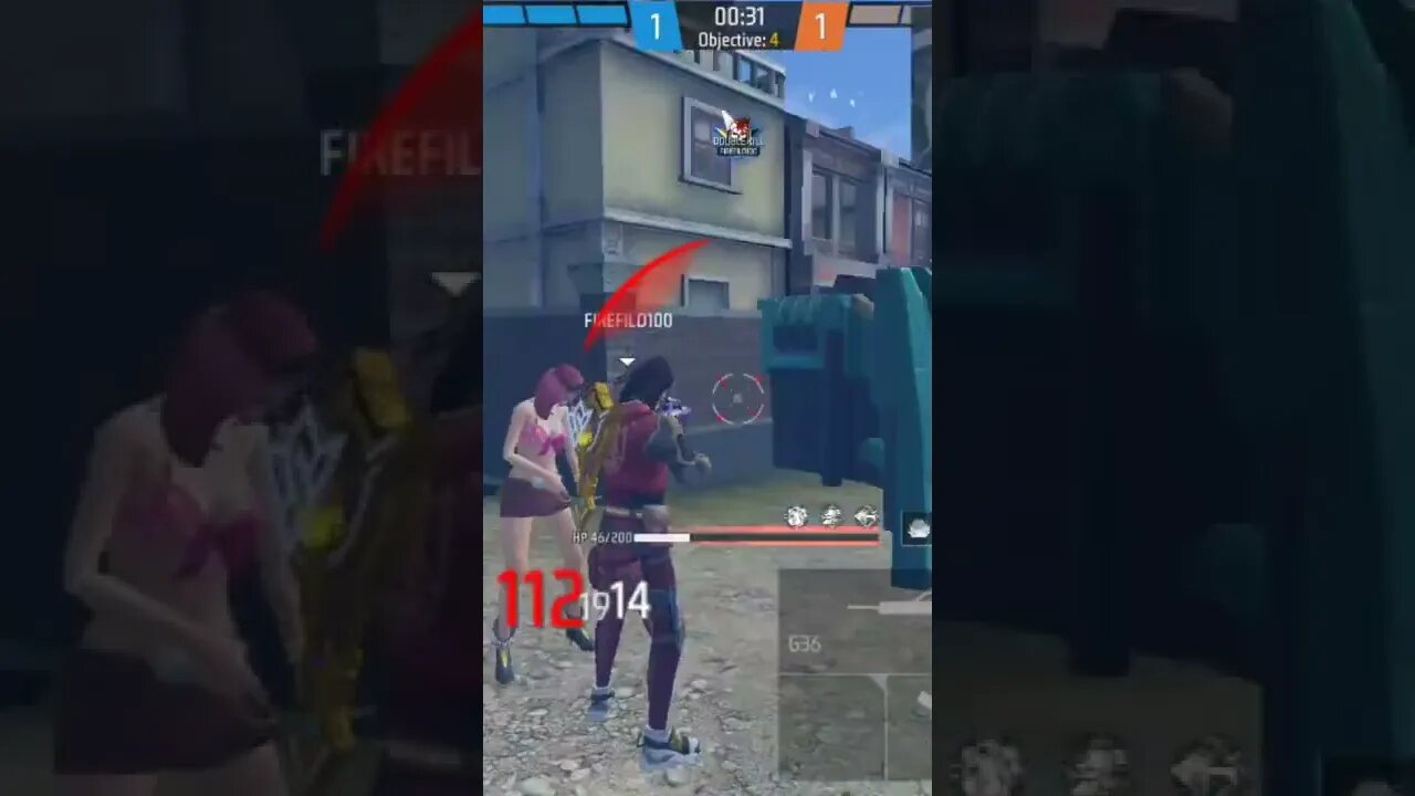 দেখো ১১২ হেডশট টা।#shorts #firefild100