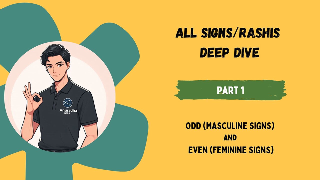 All Signs/Rashis Deep Dive Part 1