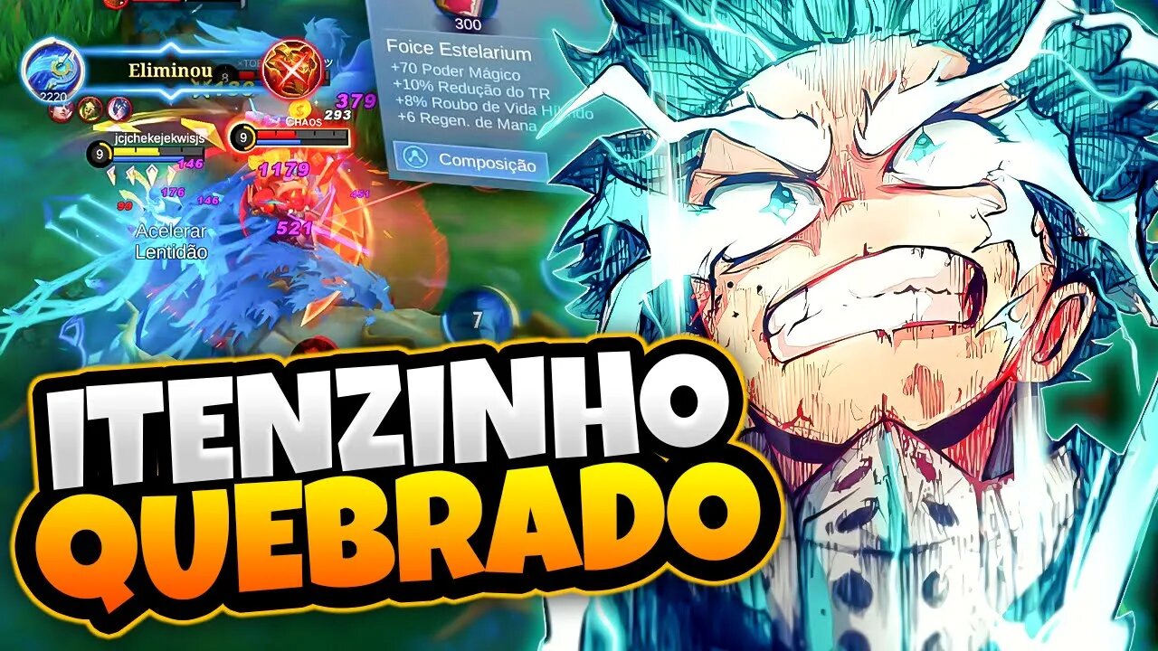 O NOVO ITEM TÁ MUITO FORTE! NEM RADIANTE VAI PARAR | MOBILE LEGENDS