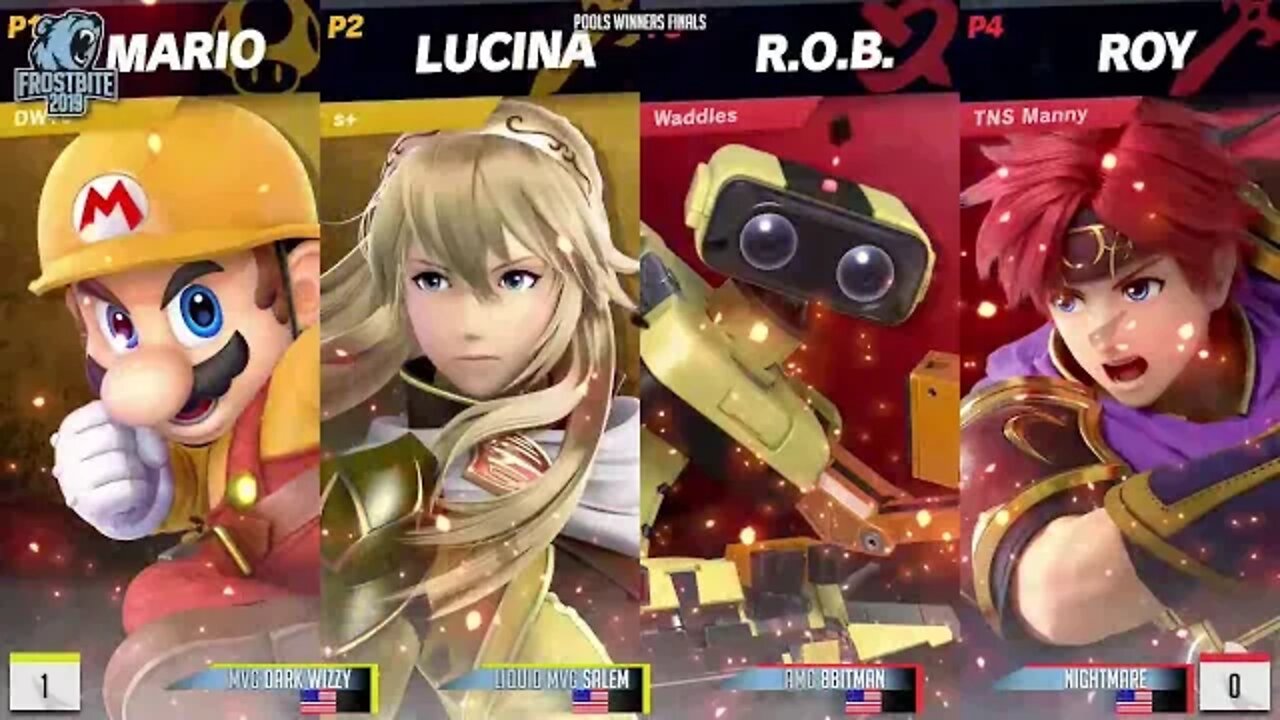 Salem & Dark Wizzy vs. 8BitMan & Manny - Doubles Top 48 - Frostbite 2019