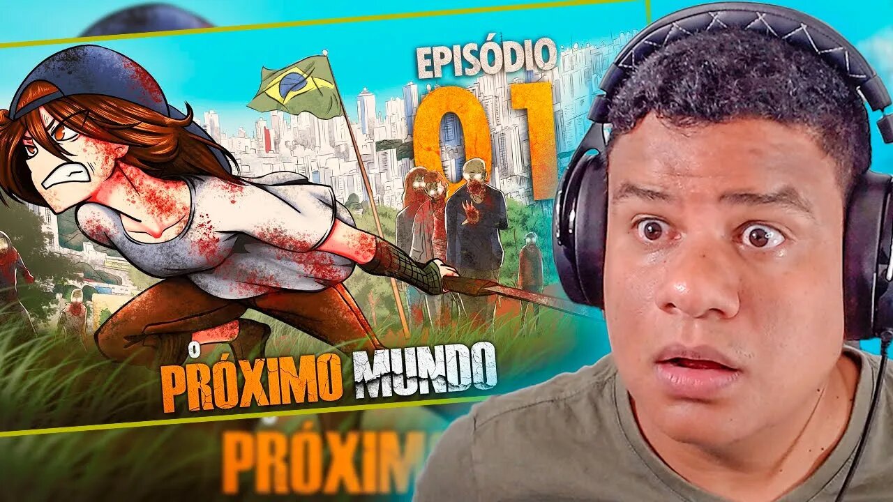 REAGINDO a O PRÓXIMO MUNDO | EPISÓDIO 01 | ANDANDO PELO CAOS! | React Anime Pro