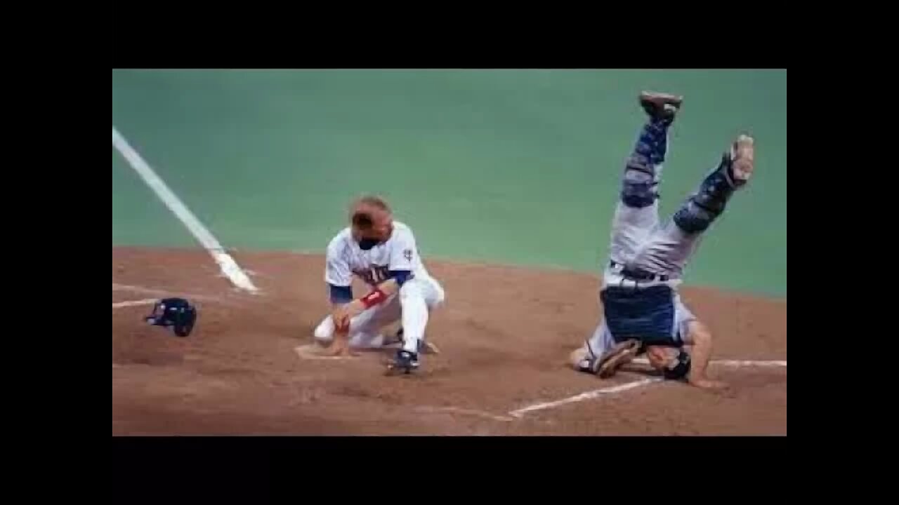 MLB Brutal Home Plate Collisions (HD)