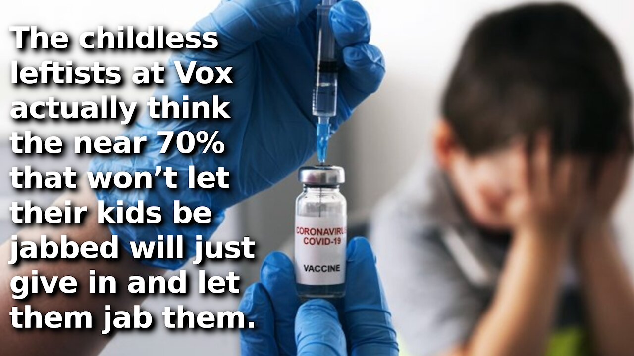 Vox Pushes Mandating Kids Getting the Jab While Admitting the Risk to Them is Higher Than From COVID