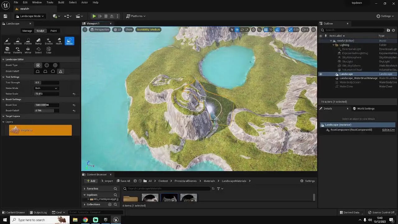 unreal level development noob