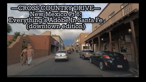 New Mexico Road Trip Pt 6 - Everything’s Adobe In Santa Fe (downtown edition)