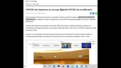 Digital Covid ID Taiwan