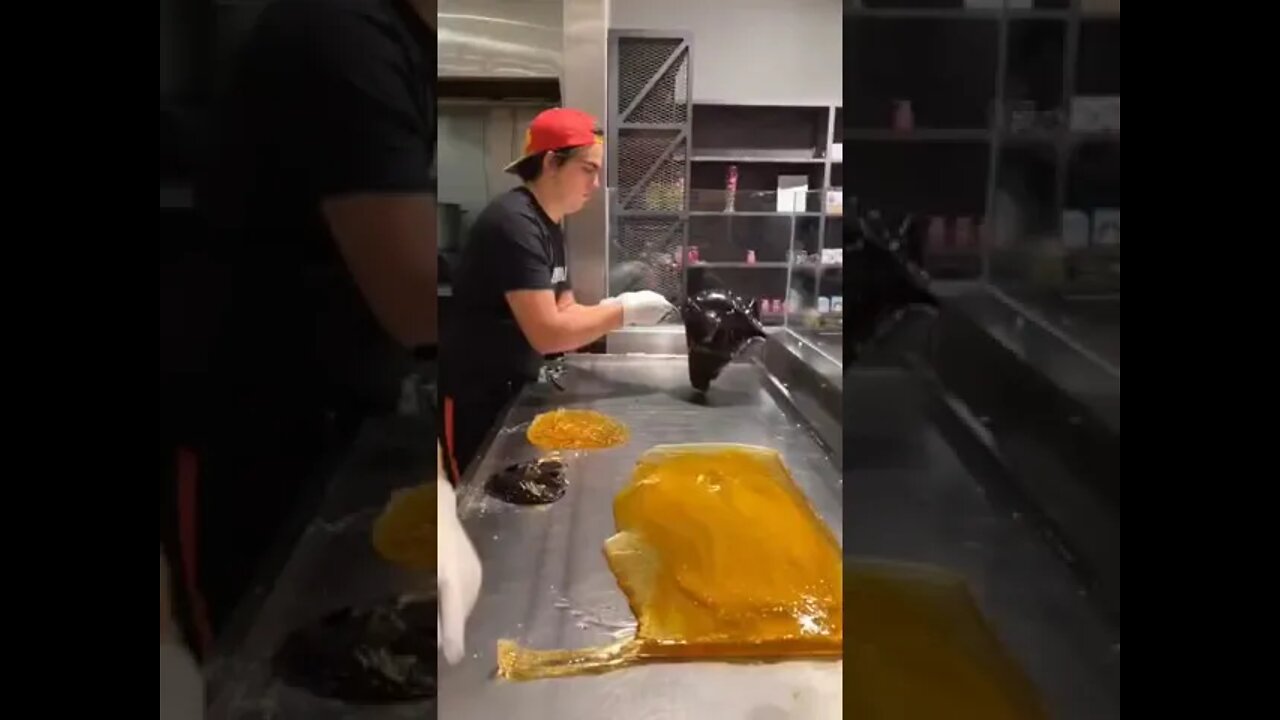 Making passion fruit candy