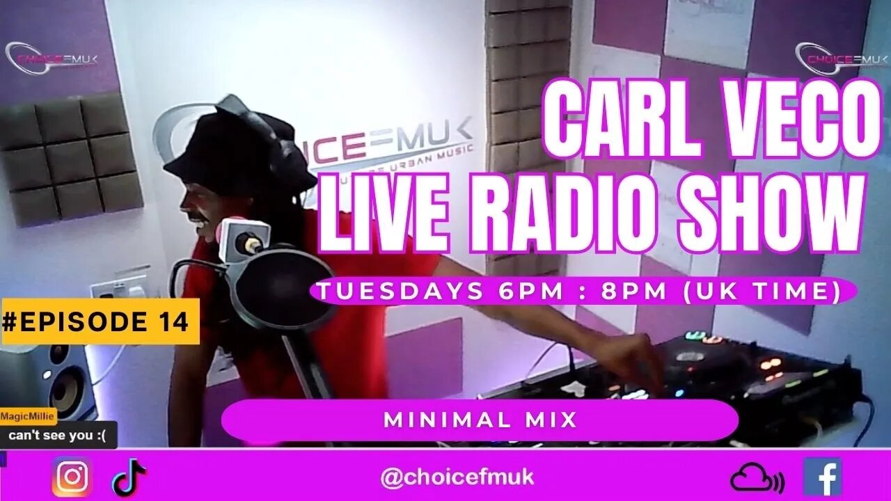 Minimal Mix 2023 | Carl Veco | Choice FM UK | Episode 14