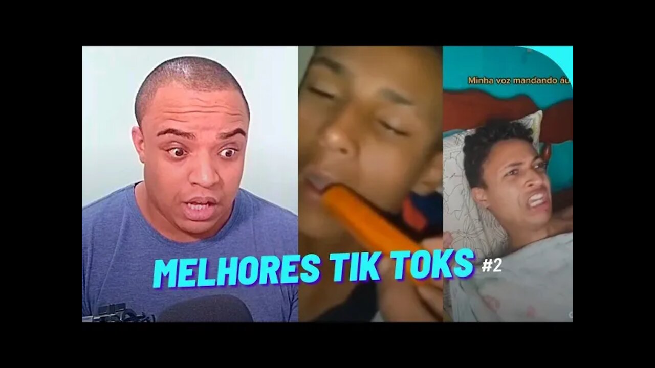 Reagindo aos MELHORES TIKTOKS de comédia // TENTE NÃO RIR #2 (Amora) - Kaic França