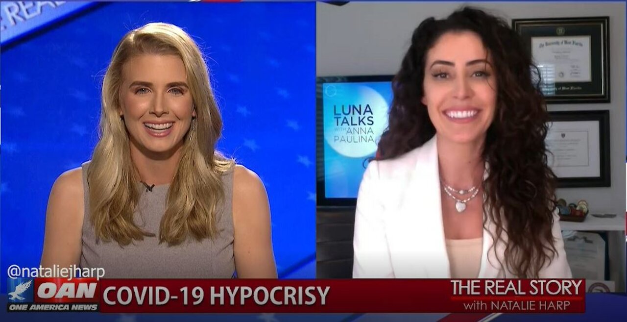 The Real Story - OAN Barack BDAY Bash Hypocrisy with Anna Paulina Luna