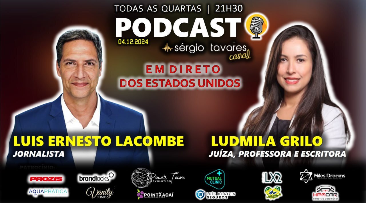 🎙𝗣𝗢𝗗𝗖𝗔𝗦𝗧: Luis Lacombe e Ludmila Grilo - Episódio 27